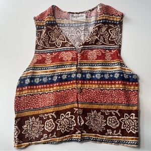 Multicolor Bohemian Women's Top